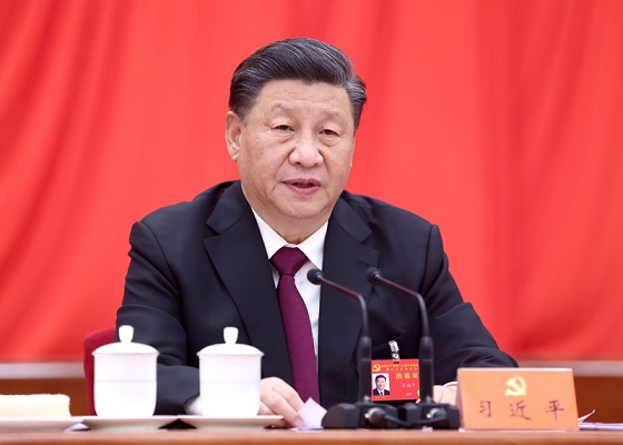 中国共产党第十九届中央委员会第六次整个会议在北京进行习近平作沉要讲话